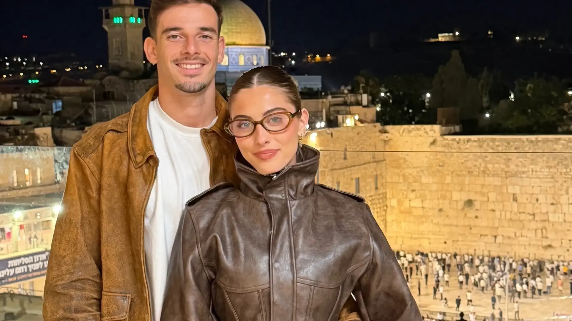 תרצה כהן ודורון ליידנר בכותל. ספטמבר 2026