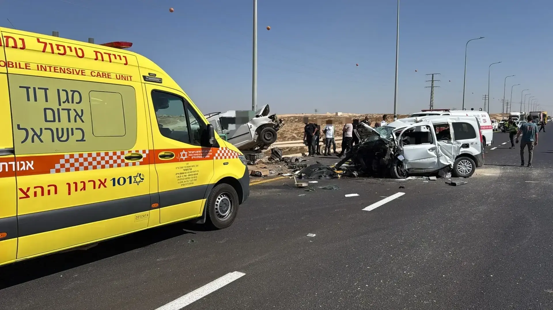 הקטל בדרכים: שני הרוגים כבני 30 בתאונה בנגב