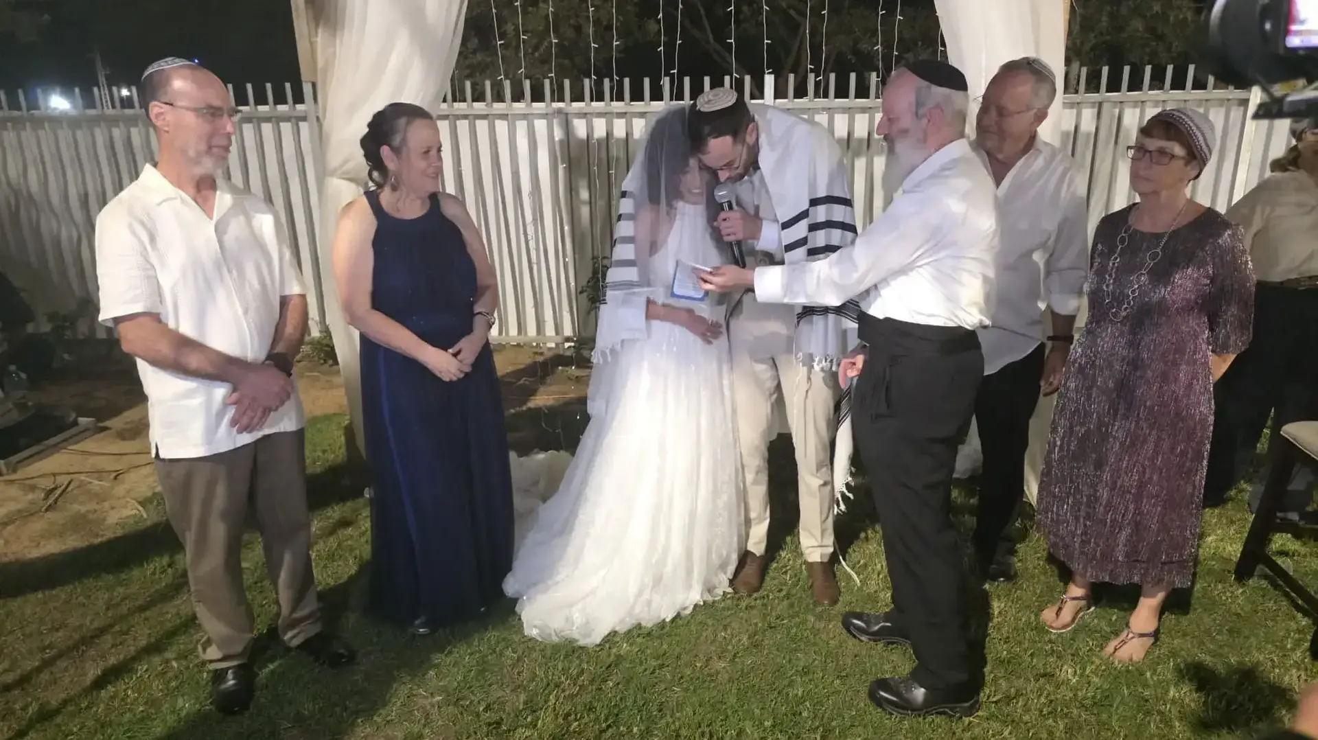 החתונה הראשונה בכרם שלום מאז 7 באוקטובר