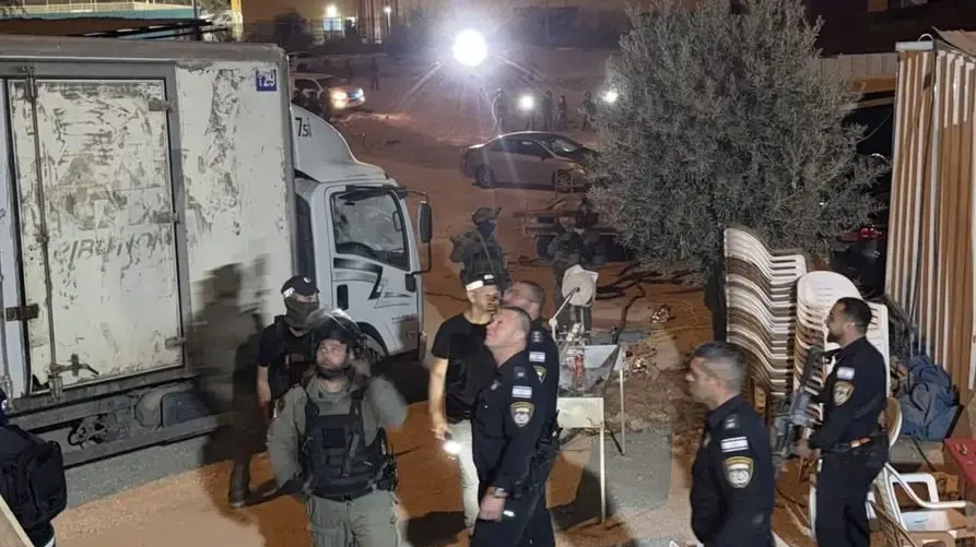 המשטרה פיזרה אירוע לכבוד אסיר ביטחוני משוחרר ביישוב חורה