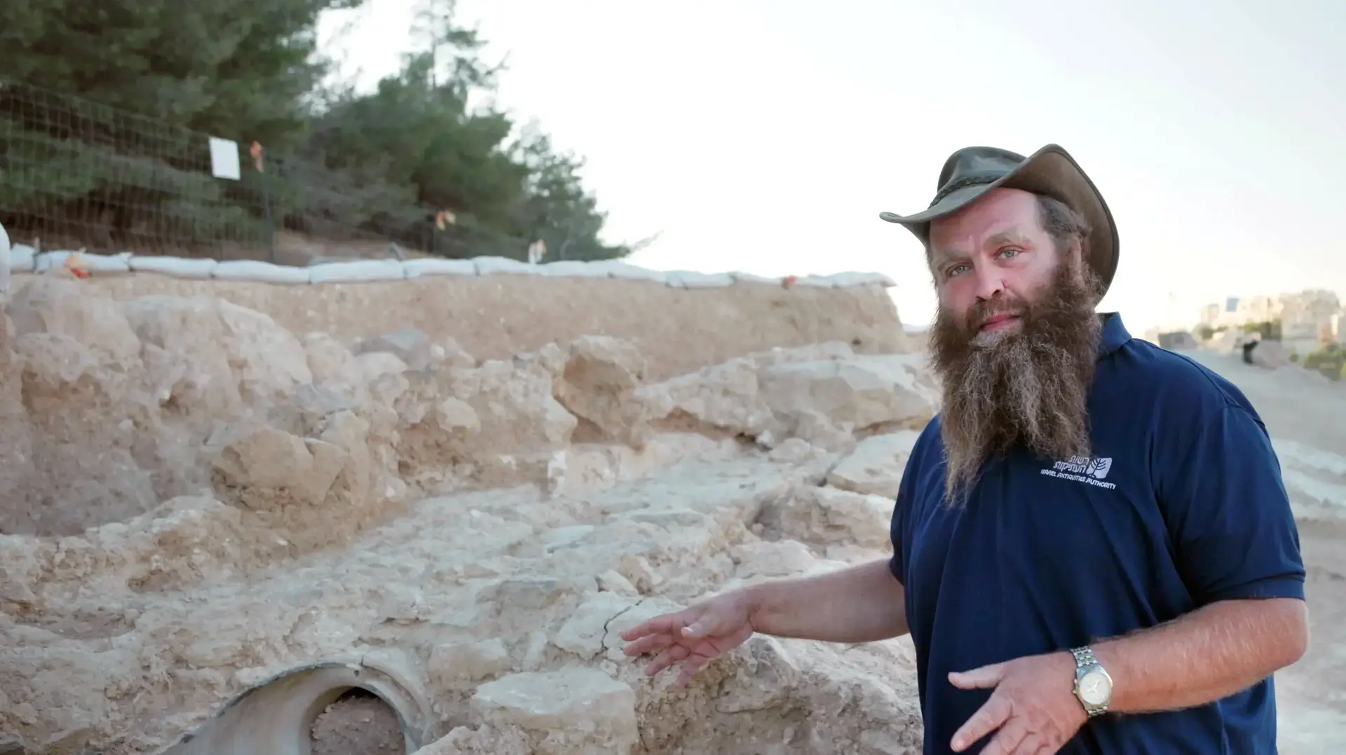 אמת המים התחתונה של ירושלים כפי שהתגלתה בחפירה