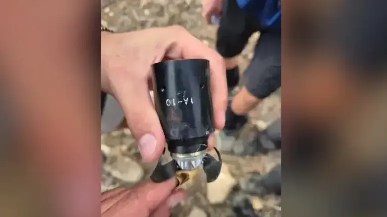 הפצצה שתועדה על ידי התלמידים לפני הפיצוץ, רכס רמים