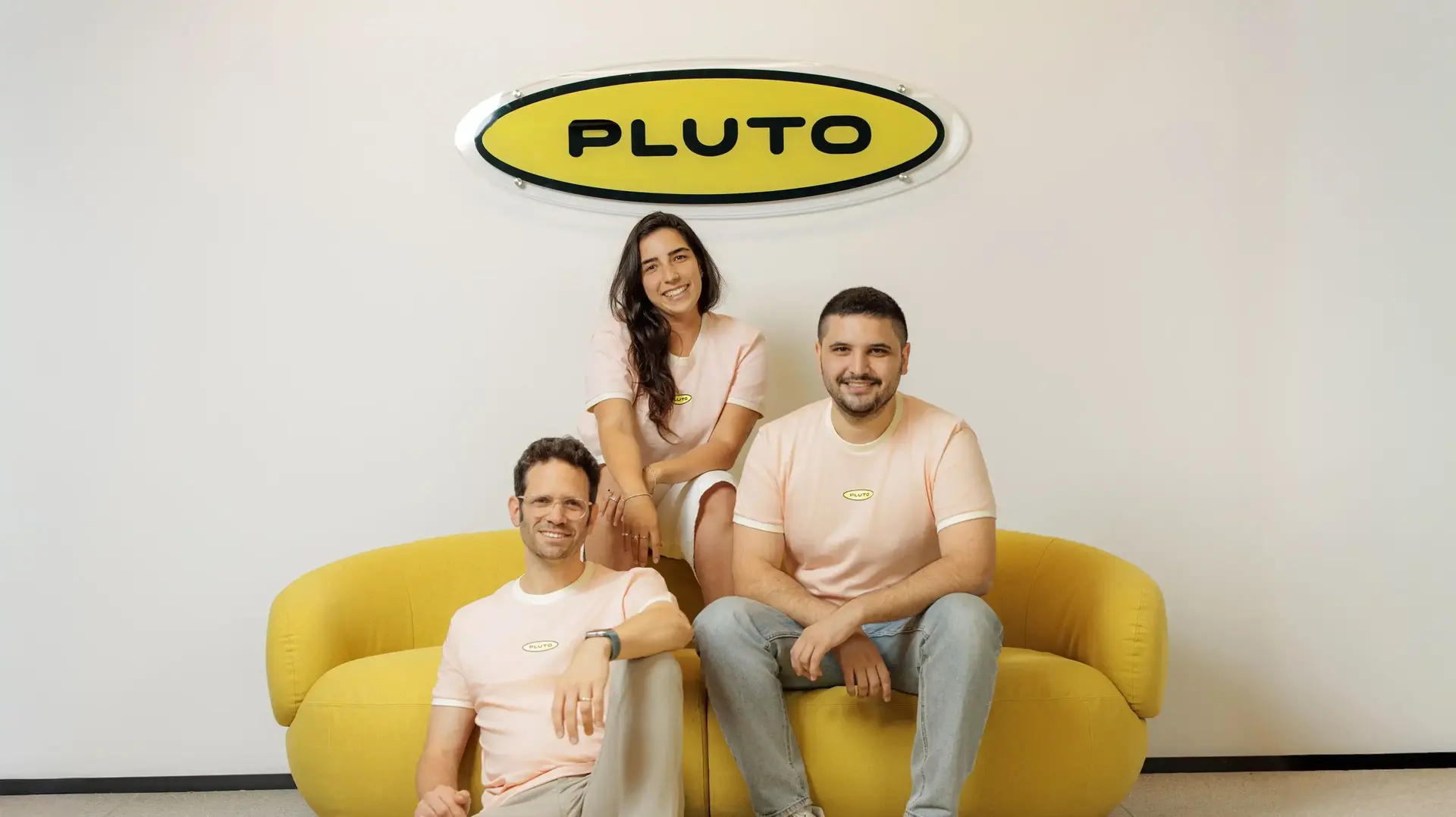 מייסדי פלוטו. גיל ממן, שחר בהט וטל עופר רגב