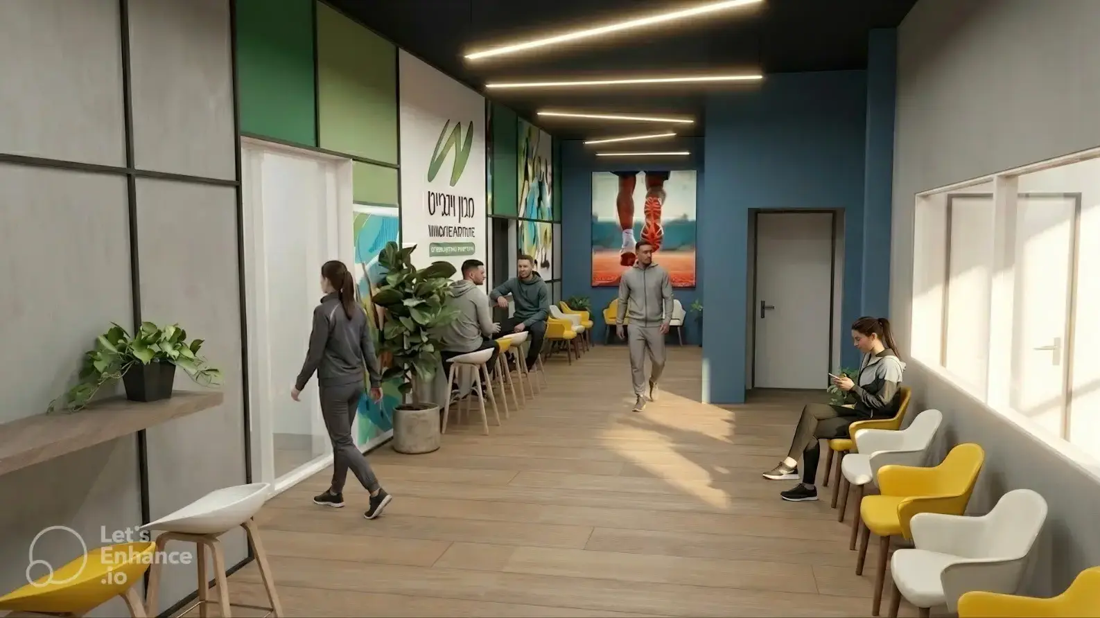 שלוחה של מכון וינגייט באצטדיון סמי עופר בחיפה