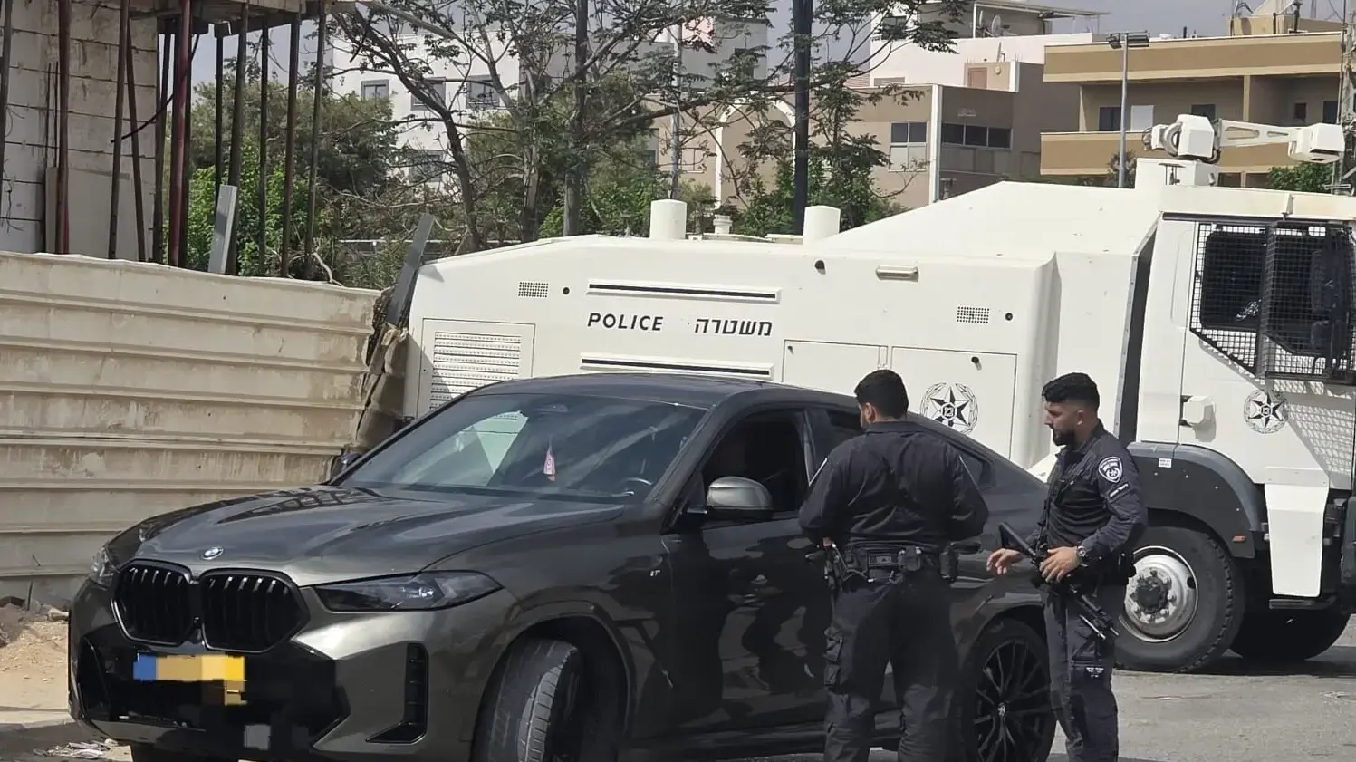 פעילות המשטרה ברהט
