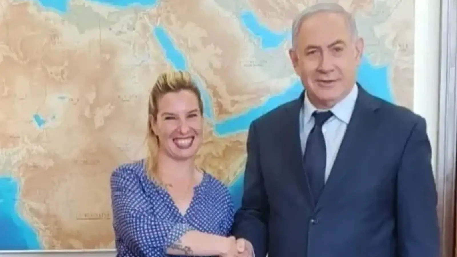 טל גלבוע ובנימין נתניהו
