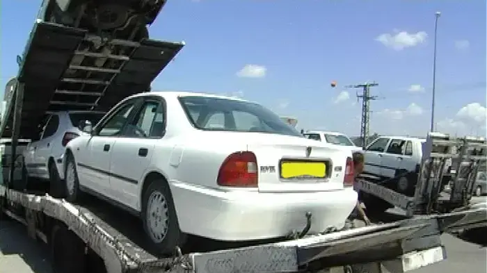 מבצע החרמת כלי רכב גנובים בשטחים