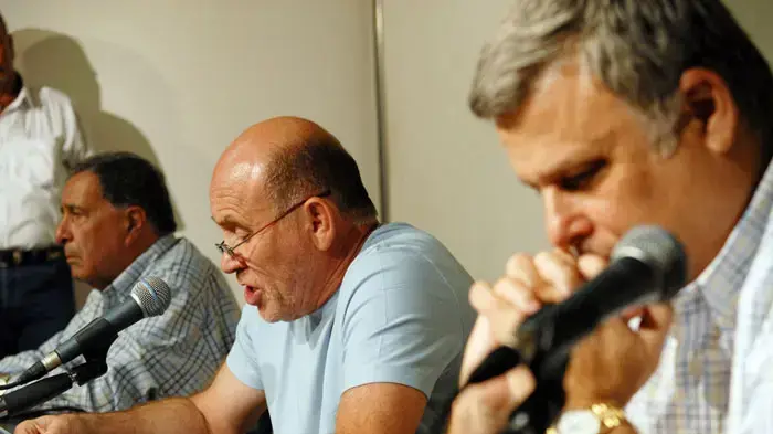 מוני פנאן לצד דייויד פדרמן, מכבי תל אביב