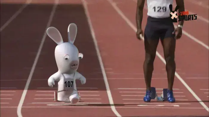 Raving Rabbids TV Party טריילר אולימפי