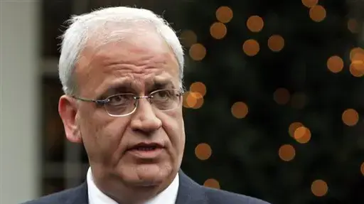 חבר צוות המשא ומתן הפלסטיני סאיב עריקאת חבר צוות המשא ומתן הפלסטיני סאיב עריקאת