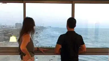 ורה ליכטס והמעצב מיכאל אזולאי