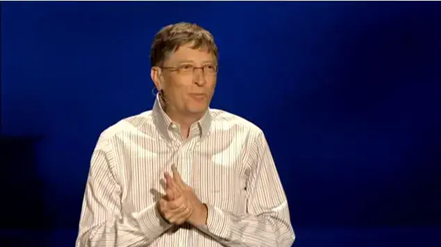 נאום היתושים של ביל גייטס בכנס TED. ברשיון CC-By-NC-ND