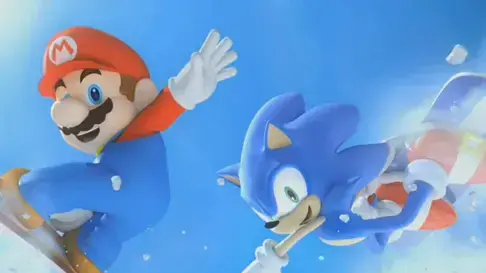 Mario Sonic Winter Olympics