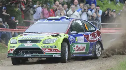 יארי מאטי לטבלה (פורד) מירוץ ראלי WRC פולין 2009