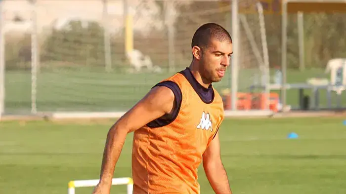 אלי ביטון, שהצטרף לאימוני מכבי תל אביב