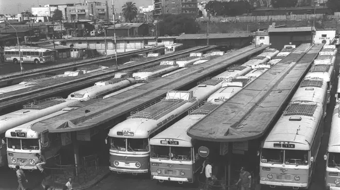 התחנה המרכזית בתל אביב 1970