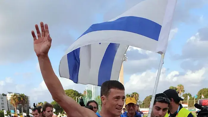אלכס אברבוך נפרד מהקהל הישראלי במכביה ה-18