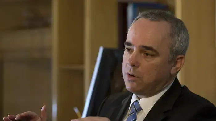 שר האוצר יובל שטייניץ בראיון