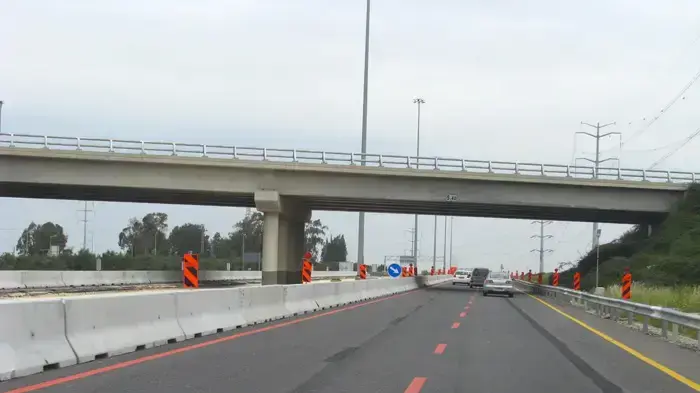 אילוסטרציה  כביש שש