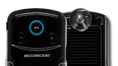 Scosche solCHAT דיבורית בלוטות' סולרית