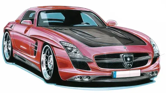 מרצדס SLS AMG של סדנת לורינסר