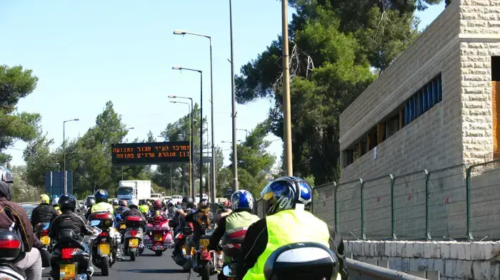 מחאת רוכבי האופנועים עולה לירושלים