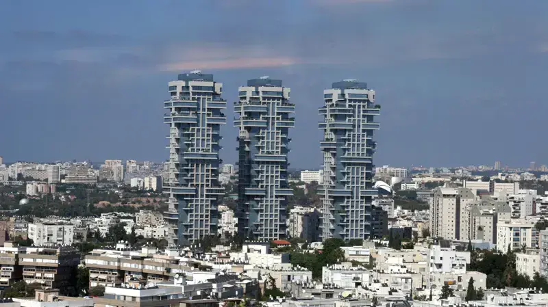מגדל  מגדלי אקירוב רידינג תל אביב