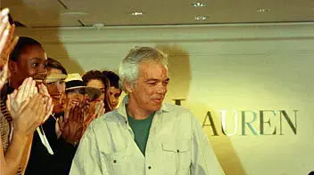 רלף לורן בתצוגת אופנה בניו יורק (1990)