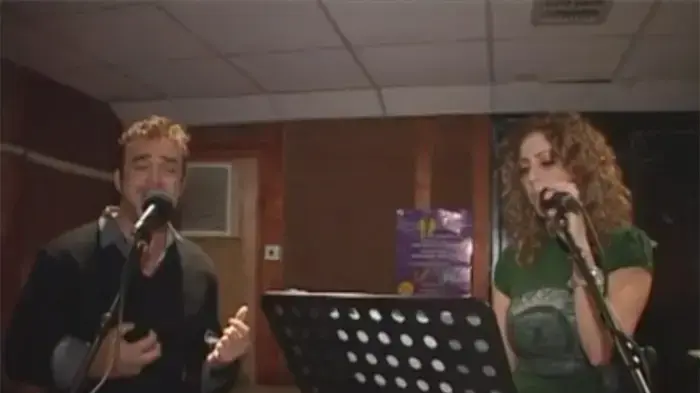 דוד ד'אור עם לובנה סאלמה