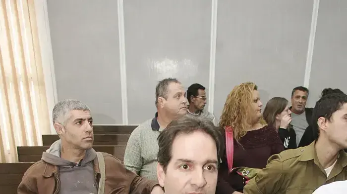 שופט הכדורסל ירון זריף מגיע לבית המשפט