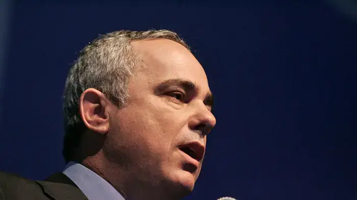 יובל שטייניץ באסיפה הכללית של התאחדות התעשיינים בישראל