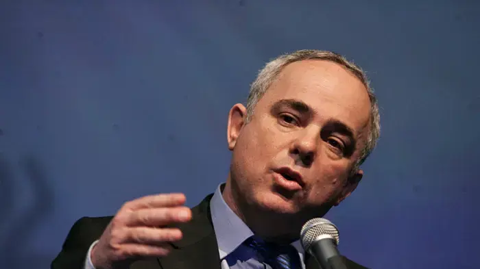 יובל שטייניץ באסיפה הכללית של התאחדות התעשיינים בישראל