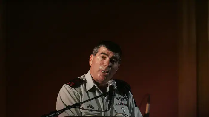גבי אשכנזי, הרמטכל, בערב הוקרה לנכי חיל השריון, ינואר 2010