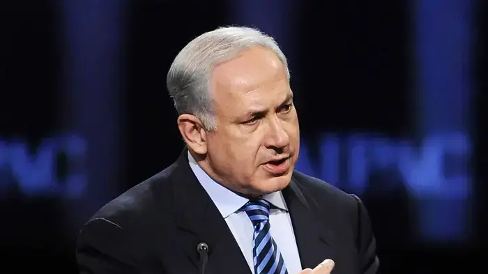 ראש הממשלה בנימין נתניהו נואם מול שדולת איפא"ק בוושינגטון
