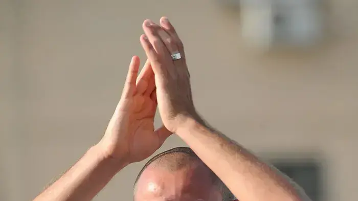 דודו אברהם שחקן עירוני רמת השרון חוגג שער