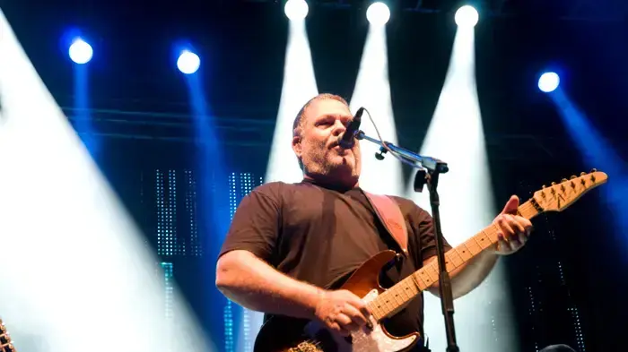 יהודה פוליקר בהופעה בקיסריה 2010
