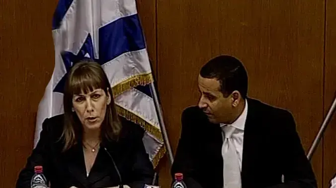 השרה לימור לבנת בדיון של ועדת התרבות של הכנסת בנושא אמנות לעם