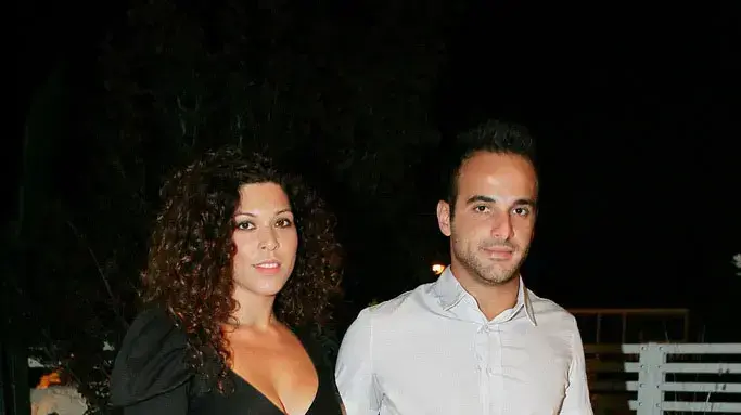 עדי כהן (משמאל) עם החבר עדי כהן (משמאל) עם החבר