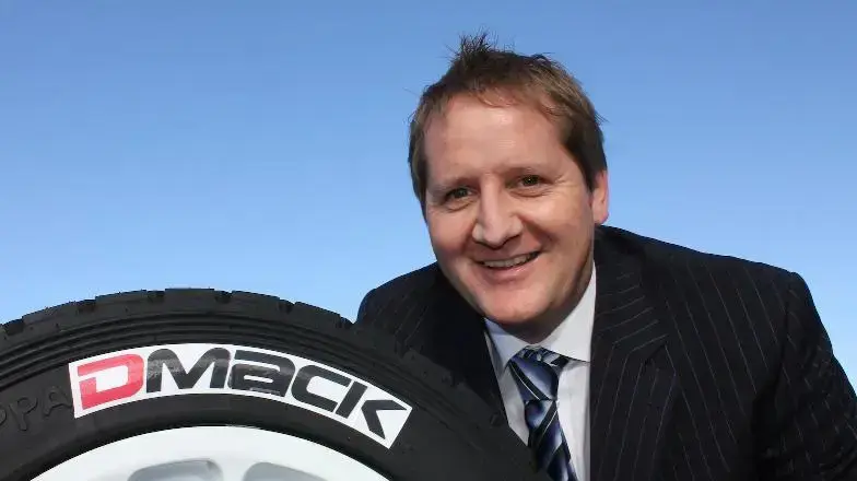 צמיג מירוץ ראלי WRC של חברת DMAC הסינית