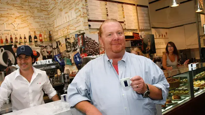 מריו בטאלי במסעדת eataly
