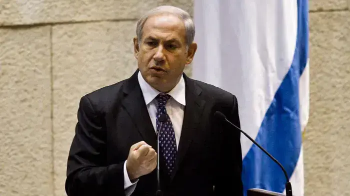 בנימין נתניהו בפתיחת מושב הכנסת, אוקטובר 2010