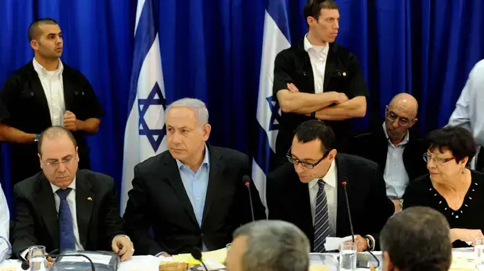 ישיבת הממשלה בטירת הכרמל בעקבות שריפת הענק בכרמל, דצמבר 2010