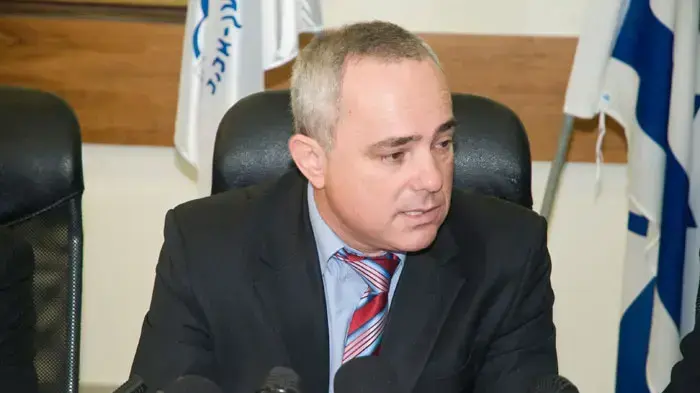 שר האוצר, יובל שטייניץ במסיבת עיתונאים בנושא צינון שוק הנדל"ן