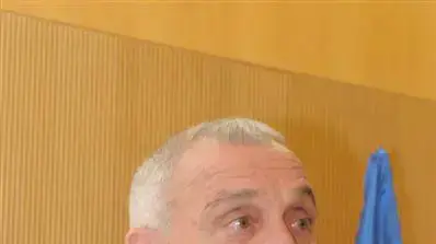 השר לביטחון פנים יצחק אהרונוביץ' מכריז על יוחנן דנינו כמפכ"ל החדש של משטרת ישראל, דצמבר 2010