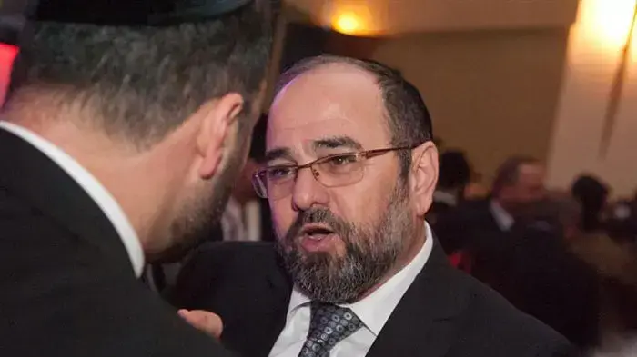 יעקב מרגי בחגיגית בר המצווה של בנו של אלי ישי, ינואר 2011