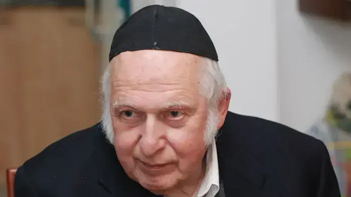 הרב אהרון ליכטנשטיין, ראש ישיבת הר עציון באלון שבות, מרץ 2011