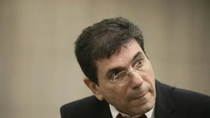 פרופסור גבי ברבש, מנכ"ל בית החולים איכילוב, בערב פתיחה של בניין הלב, בית חולים חירום באיכילוב, מרץ 2011