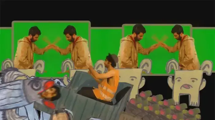 להקת רמלה בקליפ לשיר "פתרון"