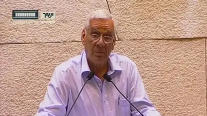 חיים אורון (ג'ומס) נפרד מהכנסת