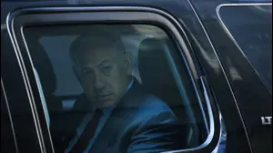 בנימין נתניהו נכנס לפגוש את דונלד טראמפ בניו יורק